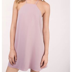 Tobi Mauve Little Thrills Shift Dress, S